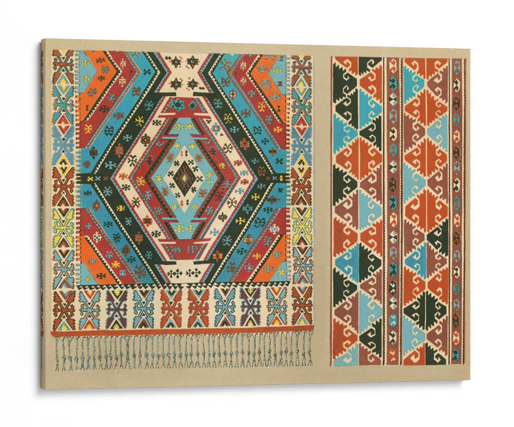 Diseño De La Alfombra Turca - J.B. Waring | Cuadro decorativo de Canvas Lab