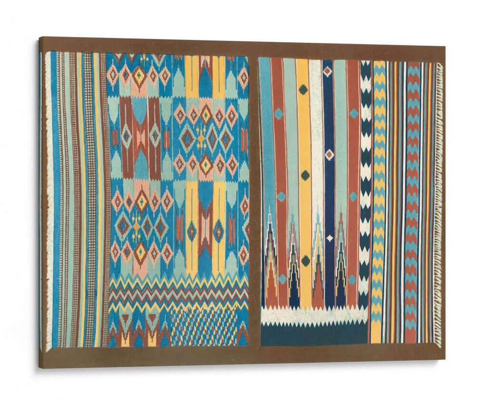 Diseño De Alfombras De La India - J.B. Waring | Cuadro decorativo de Canvas Lab