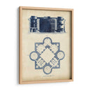 Blueprint De Arquitectura II - Andrew Cook George | Cuadro decorativo de Canvas Lab