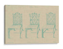 Sillas De Chippendale Chino II - Vision Studio | Cuadro decorativo de Canvas Lab