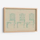 Sillas De Chippendale Chino II - Vision Studio | Cuadro decorativo de Canvas Lab