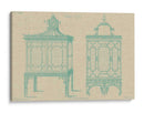 Chippendale Chino Gabinete I - Vision Studio | Cuadro decorativo de Canvas Lab