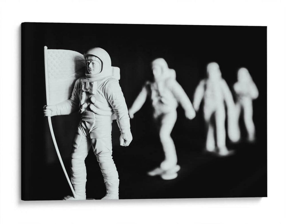 Jugando a la conquista lunar | Cuadro decorativo de Canvas Lab