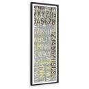 Numerados I Letras - Jennifer Goldberger | Cuadro decorativo de Canvas Lab