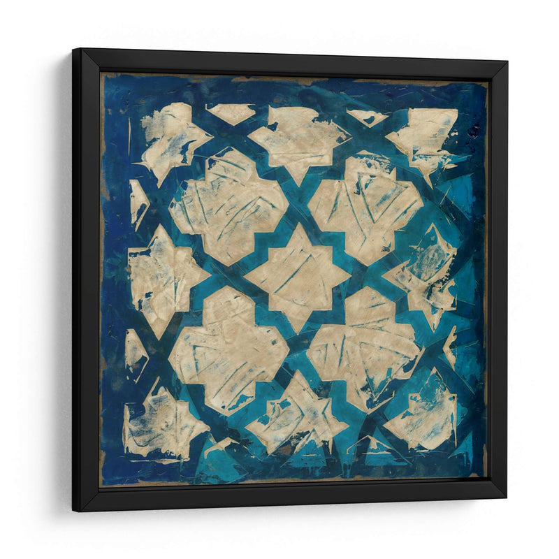 Stained Glass I Indigo - Megan Meagher | Cuadro decorativo de Canvas Lab