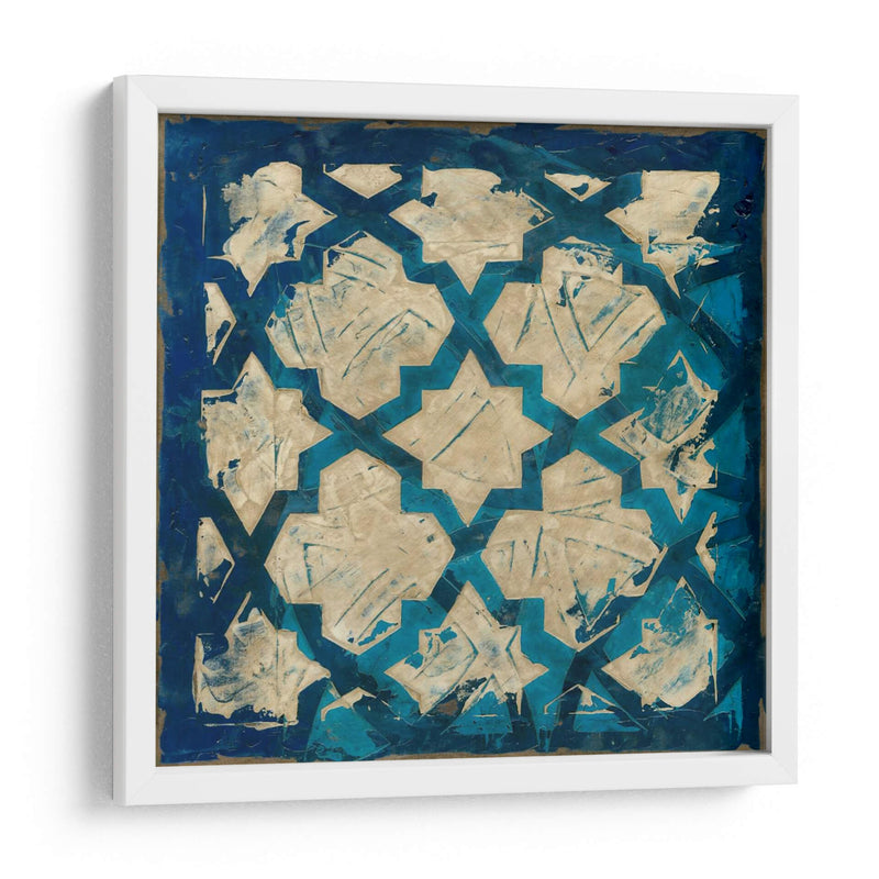 Stained Glass I Indigo - Megan Meagher | Cuadro decorativo de Canvas Lab