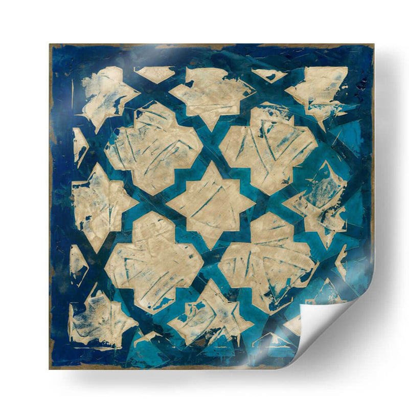 Stained Glass I Indigo - Megan Meagher | Cuadro decorativo de Canvas Lab