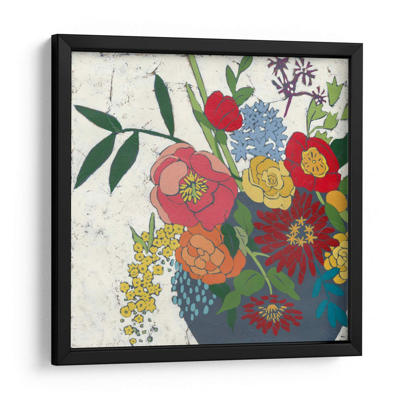 Brillante Flores I - Chariklia Zarris | Cuadro decorativo de Canvas Lab