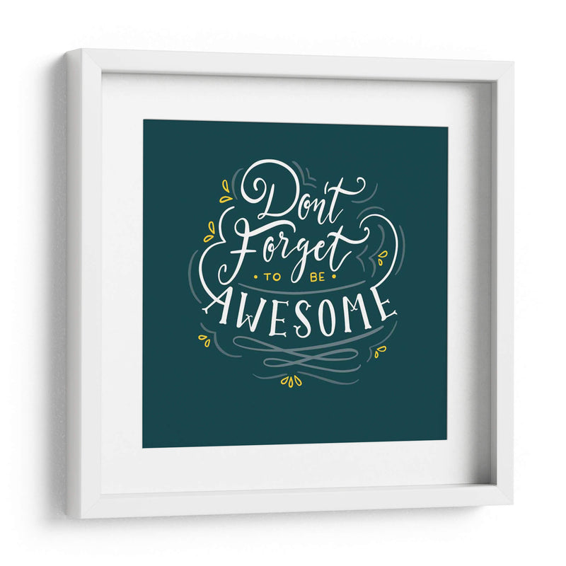 Be Awesome | Cuadro decorativo de Canvas Lab