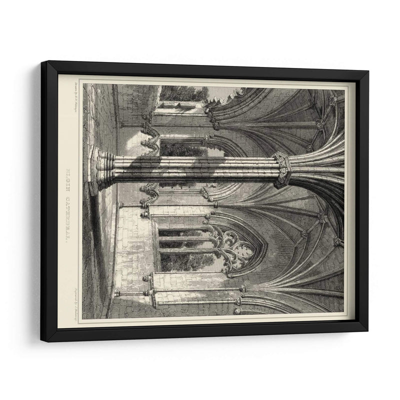 Detalle Gótico III - R. W. Billings | Cuadro decorativo de Canvas Lab