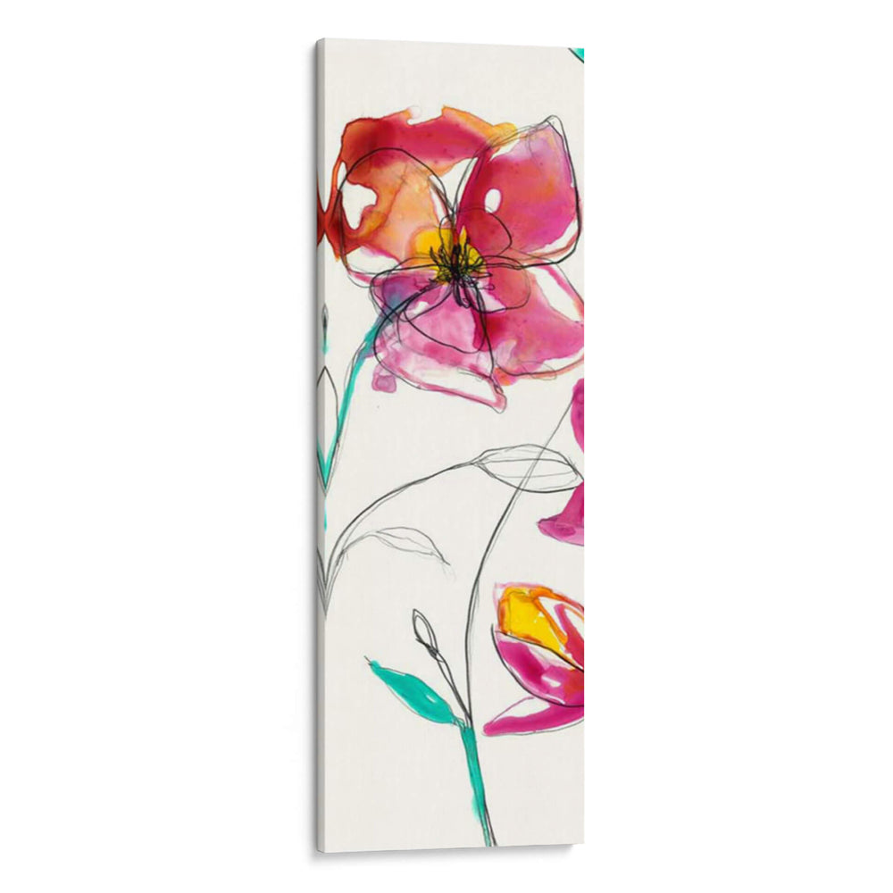 Entintado Floral I - Jennifer Goldberger | Cuadro decorativo de Canvas Lab