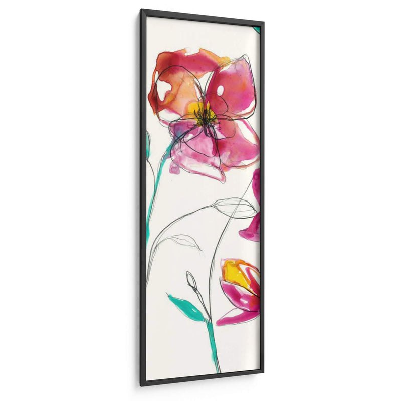 Entintado Floral I - Jennifer Goldberger | Cuadro decorativo de Canvas Lab