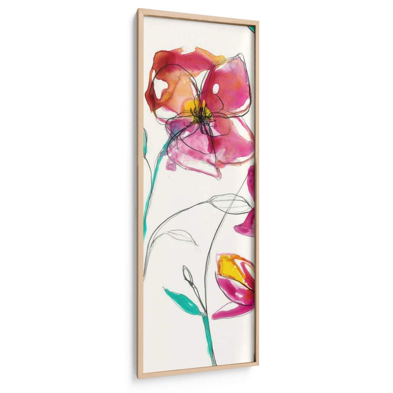 Entintado Floral I - Jennifer Goldberger | Cuadro decorativo de Canvas Lab