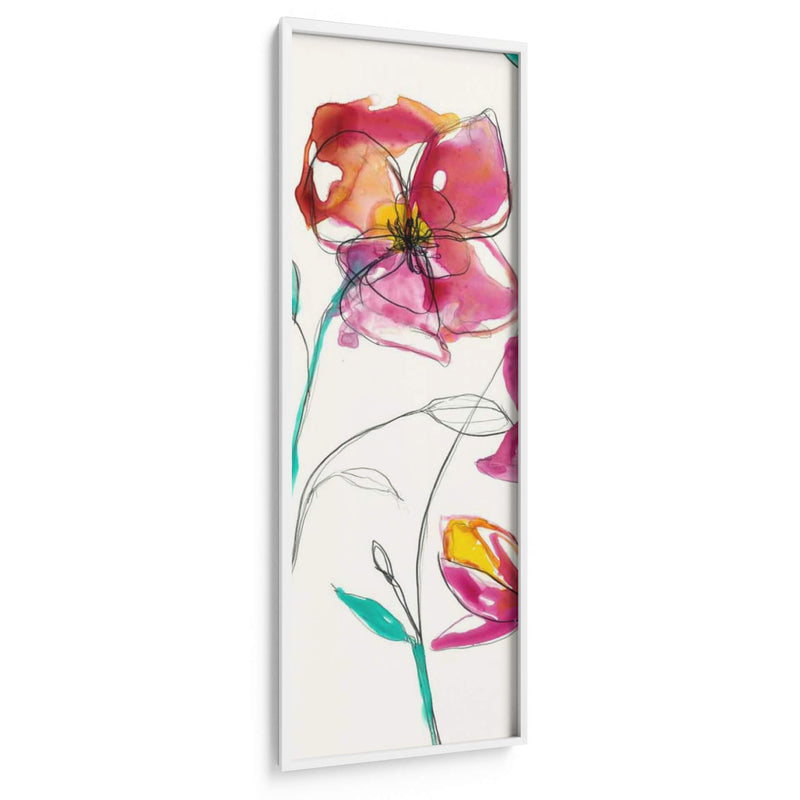 Entintado Floral I - Jennifer Goldberger | Cuadro decorativo de Canvas Lab