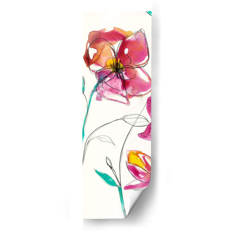 Entintado Floral I - Jennifer Goldberger | Cuadro decorativo de Canvas Lab