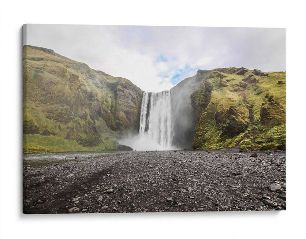 La fuerza de la cascada | Cuadro decorativo de Canvas Lab
