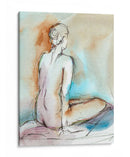 Acuarela Gesto Estudio I - Ethan Harper | Cuadro decorativo de Canvas Lab