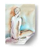 Acuarela Gesto Estudio I - Ethan Harper | Cuadro decorativo de Canvas Lab