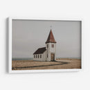 La iglesia en la playa | Cuadro decorativo de Canvas Lab
