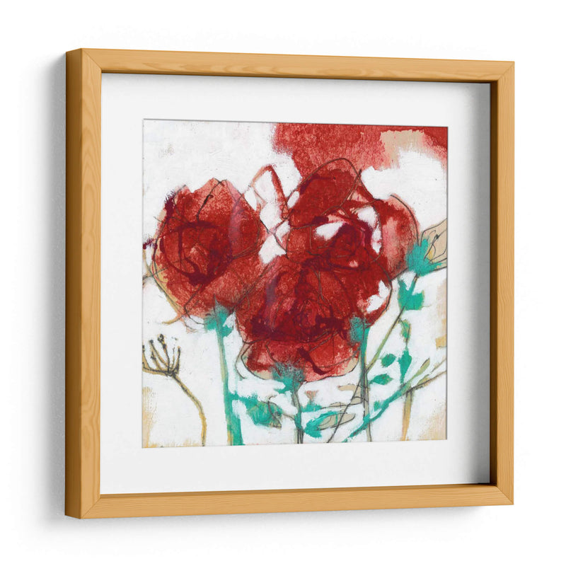 Flor I Expresión - Jennifer Goldberger | Cuadro decorativo de Canvas Lab