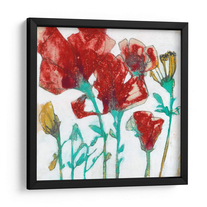 Expresión II Flor - Jennifer Goldberger | Cuadro decorativo de Canvas Lab