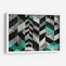 Chevron Exclusión I - Jennifer Goldberger | Cuadro decorativo de Canvas Lab