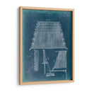 Detalle Náutica Blueprint I - Vision Studio | Cuadro decorativo de Canvas Lab