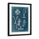 Detalle Náutica Blueprint IV - Vision Studio | Cuadro decorativo de Canvas Lab