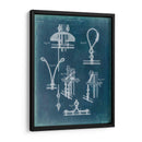 Detalle Náutica Blueprint IV - Vision Studio | Cuadro decorativo de Canvas Lab