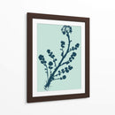 Añil Y Menta Botánico Estudio II - Vision Studio | Cuadro decorativo de Canvas Lab