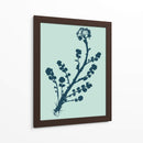 Añil Y Menta Botánico Estudio II - Vision Studio | Cuadro decorativo de Canvas Lab