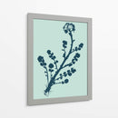 Añil Y Menta Botánico Estudio II - Vision Studio | Cuadro decorativo de Canvas Lab