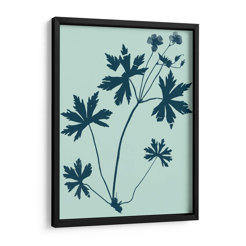 Indigo Y Menta Botanical Estudio III - Vision Studio | Cuadro decorativo de Canvas Lab