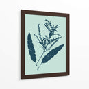 Indigo Y Menta Botanical Estudio IV - Vision Studio | Cuadro decorativo de Canvas Lab