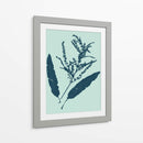 Indigo Y Menta Botanical Estudio IV - Vision Studio | Cuadro decorativo de Canvas Lab