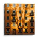 La sombra del edificio | Cuadro decorativo de Canvas Lab