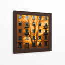 La sombra del edificio | Cuadro decorativo de Canvas Lab