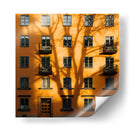 La sombra del edificio | Cuadro decorativo de Canvas Lab