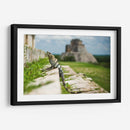Lagartija en pirámide | Cuadro decorativo de Canvas Lab