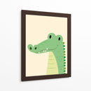 Lagartito feliz | Cuadro decorativo de Canvas Lab