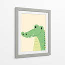 Lagartito feliz | Cuadro decorativo de Canvas Lab