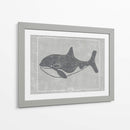 Ballena De Un Cuento II - Chariklia Zarris | Cuadro decorativo de Canvas Lab