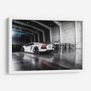 Lamborghini Aventador blanco | Cuadro decorativo de Canvas Lab