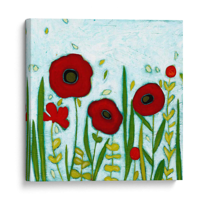 Preciosa Poppies I - June Erica Vess | Cuadro decorativo de Canvas Lab