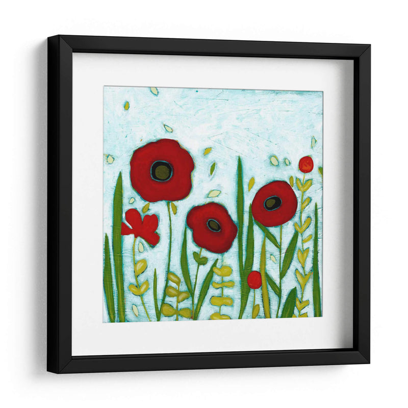 Preciosa Poppies I - June Erica Vess | Cuadro decorativo de Canvas Lab