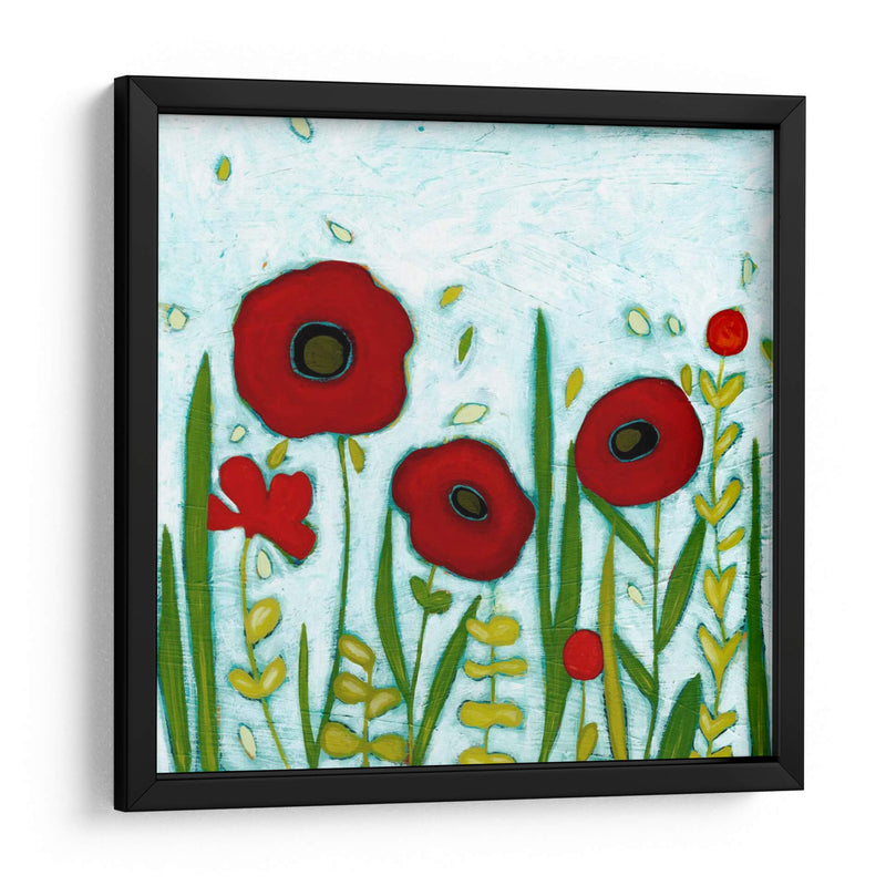 Preciosa Poppies I - June Erica Vess | Cuadro decorativo de Canvas Lab