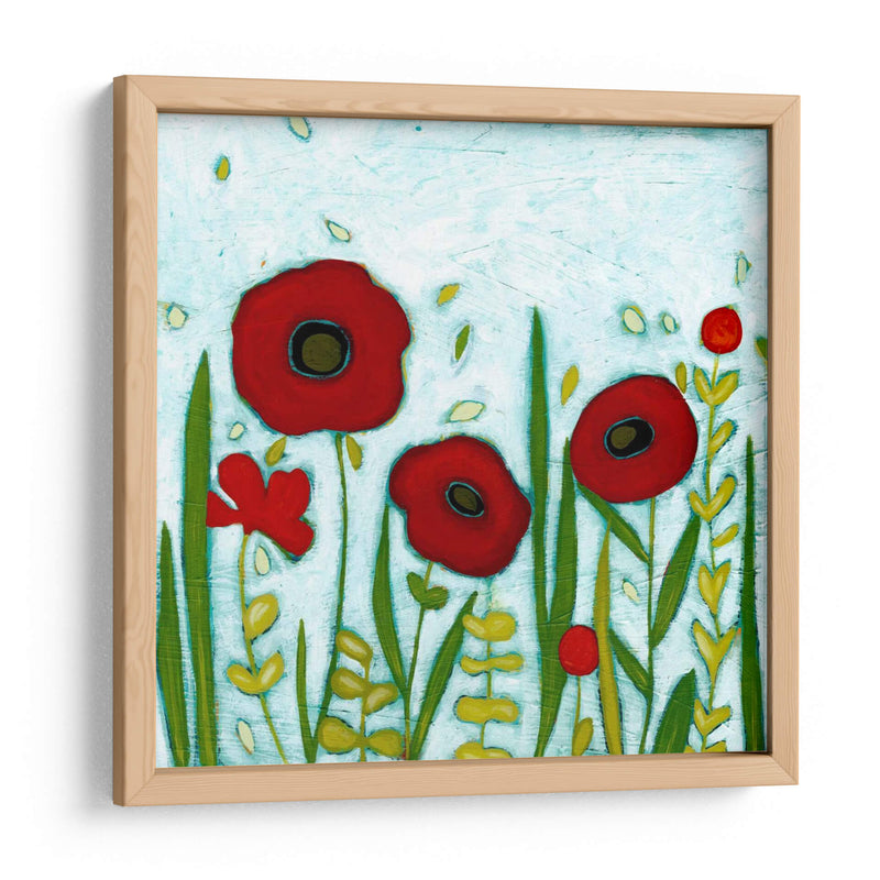 Preciosa Poppies I - June Erica Vess | Cuadro decorativo de Canvas Lab