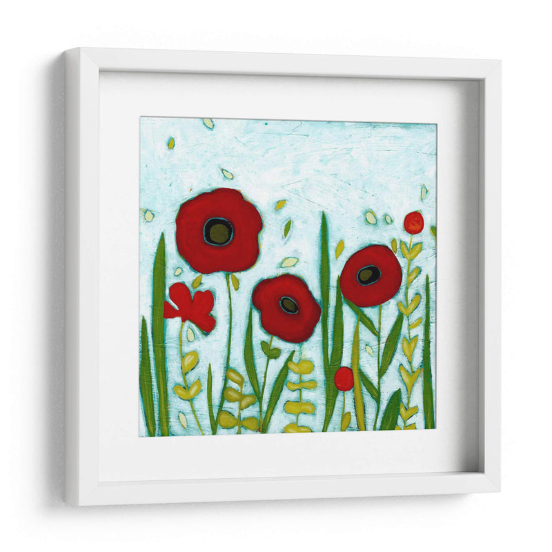 Preciosa Poppies I - June Erica Vess | Cuadro decorativo de Canvas Lab