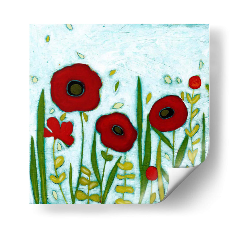 Preciosa Poppies I - June Erica Vess | Cuadro decorativo de Canvas Lab