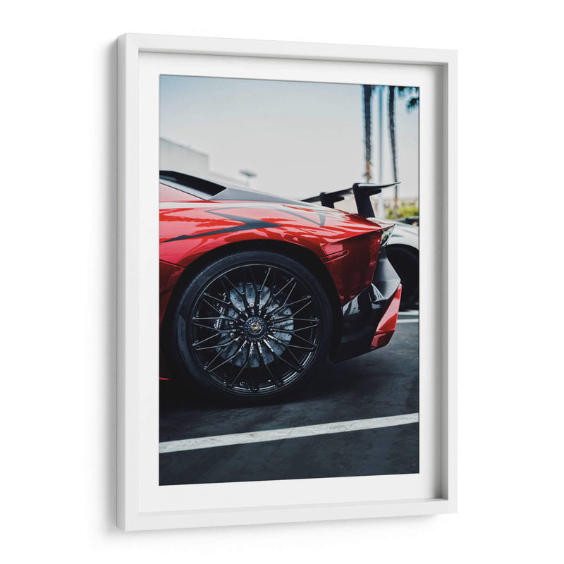 Lamborghini Aventador SV detalle | Cuadro decorativo de Canvas Lab